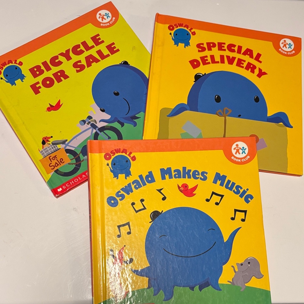 Scholastic Oswald Book Collection - Yellow and Red